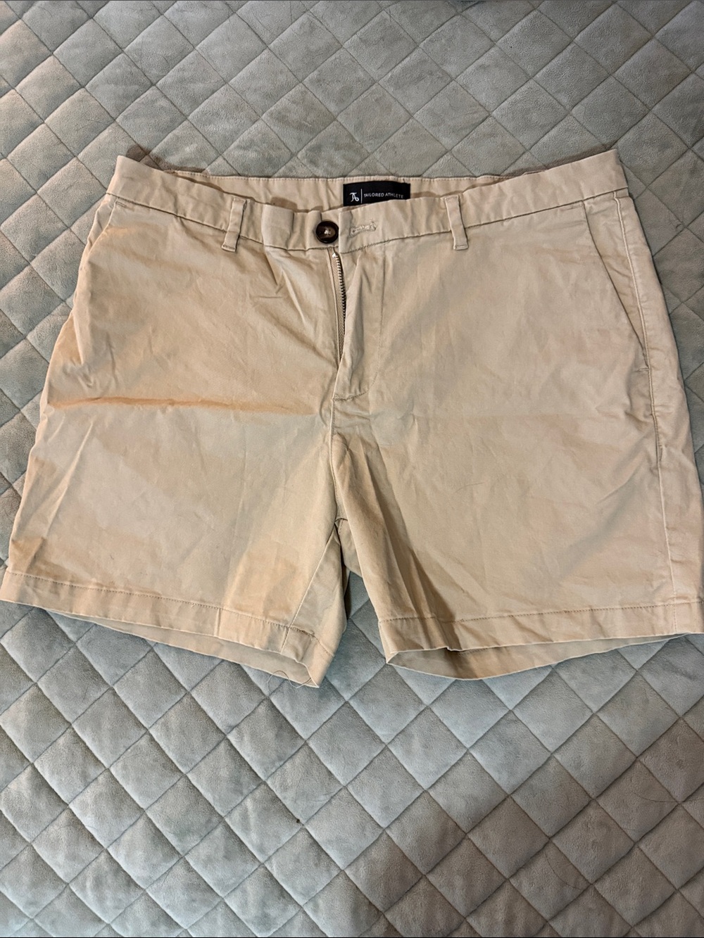 Tailored Athlete Khaki Chino Men's Shorts